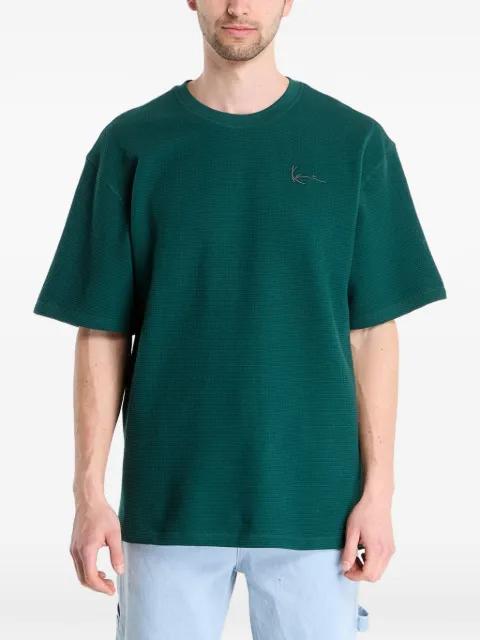 logo-embroidered T-shirt by KARL KANI