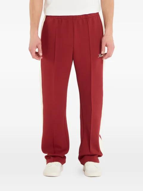 side-stripe track pants by KARL KANI