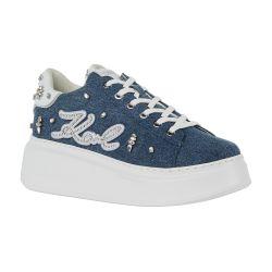 Anakapri florastone patch sneakers by KARL LAGERFELD