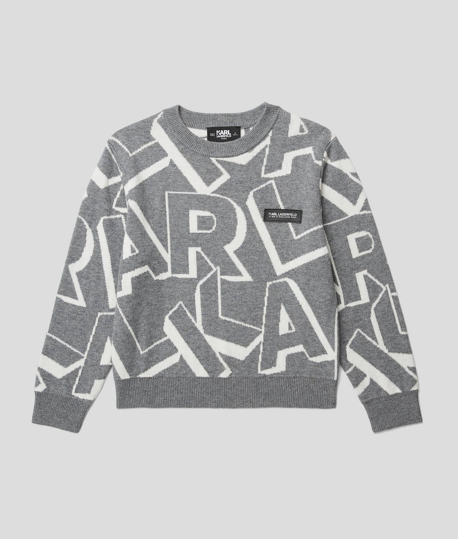 BOYS KARL LOGO SWEATER by KARL LAGERFELD