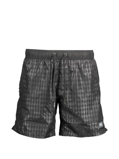Black Polyester Swimwear by KARL LAGERFELD