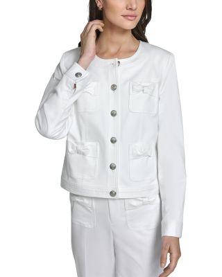 Bow Pocket Jacket by KARL LAGERFELD