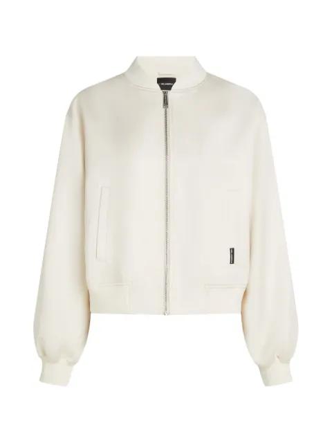 Côte D'Azur long-sleeve bomber jacket by KARL LAGERFELD
