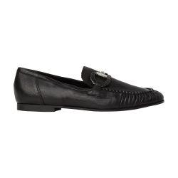 Eleia brooch loafers by KARL LAGERFELD