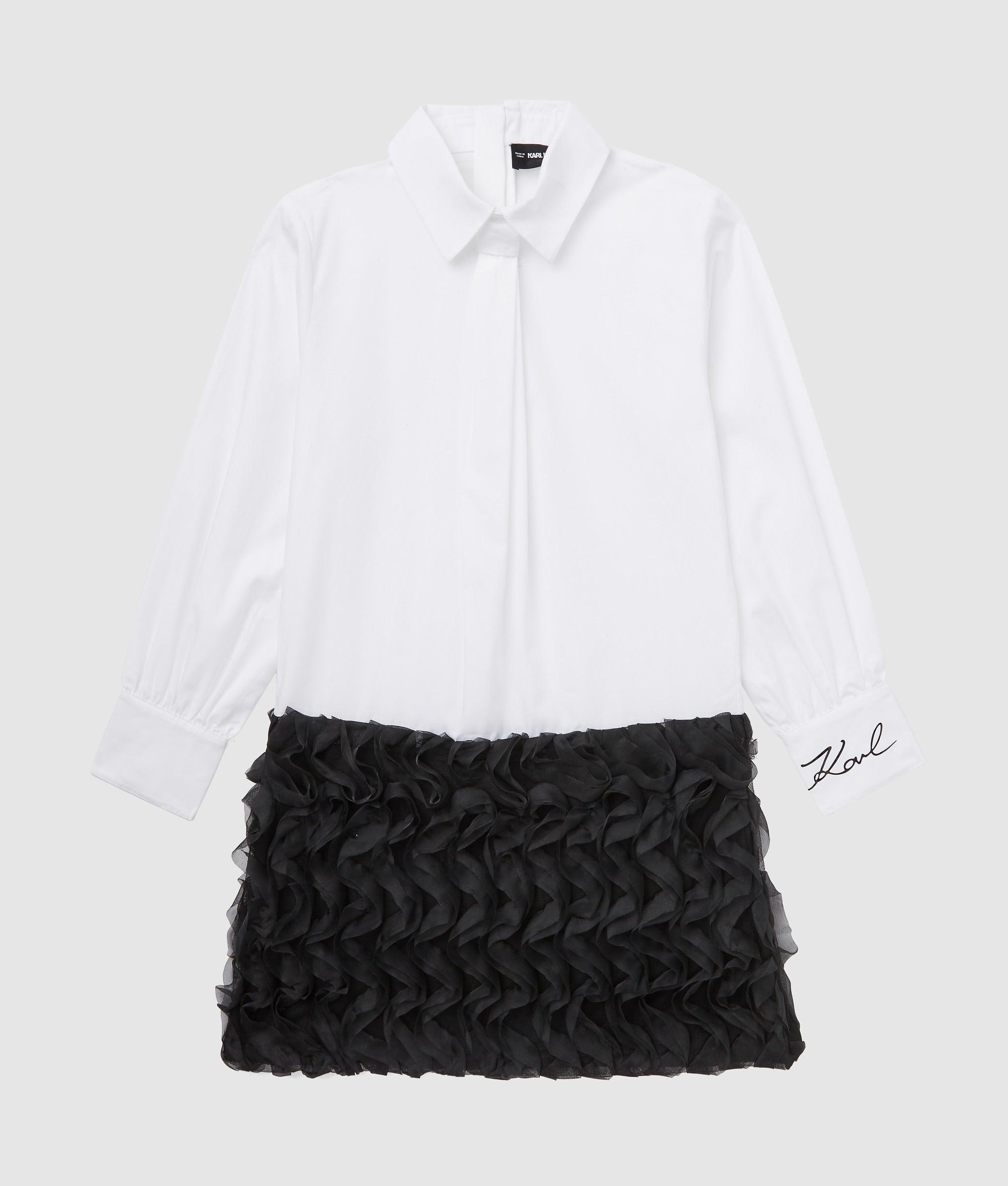 Girls Signature T-shirt by KARL LAGERFELD