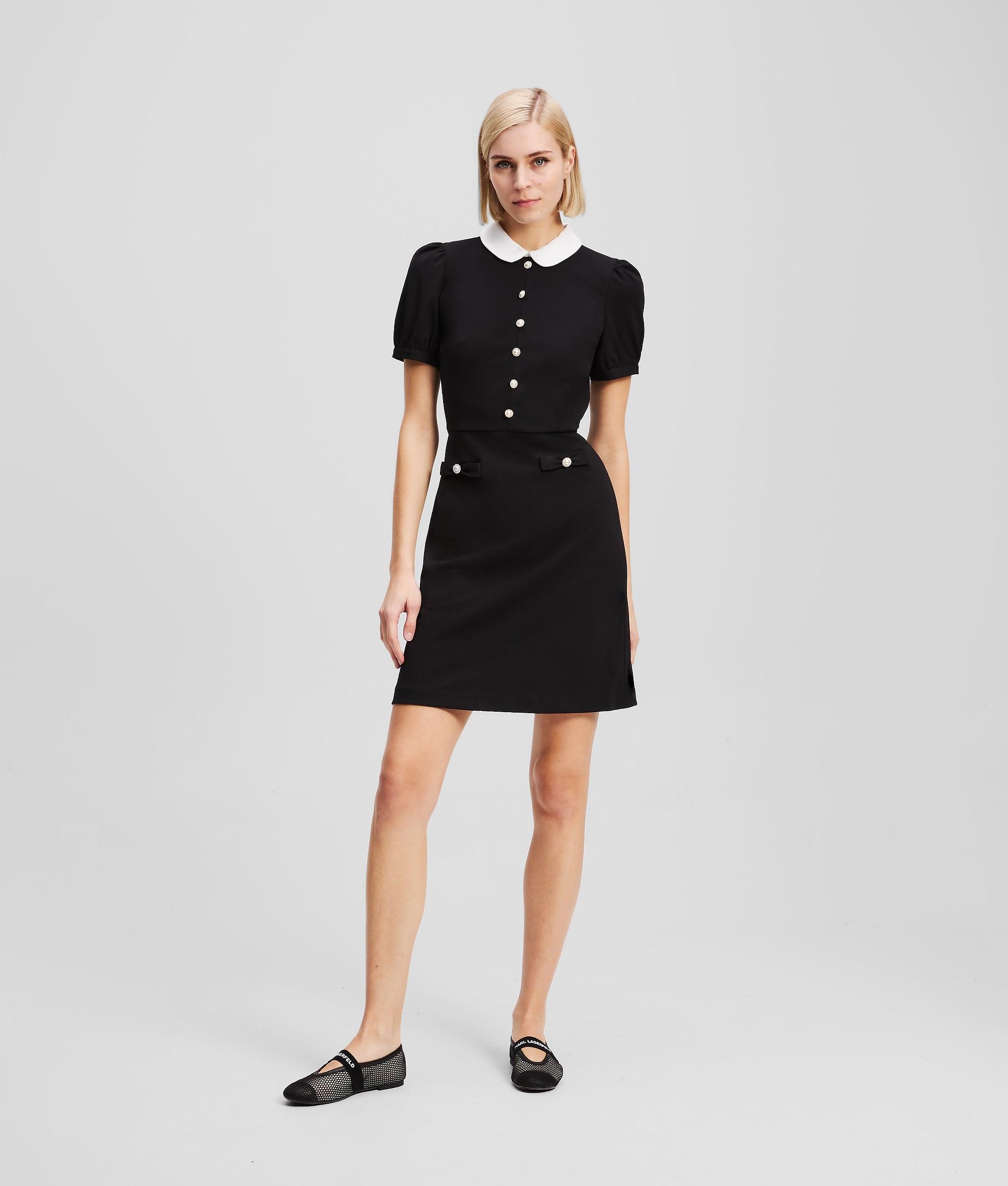 Girls sequin mesh dress by KARL LAGERFELD