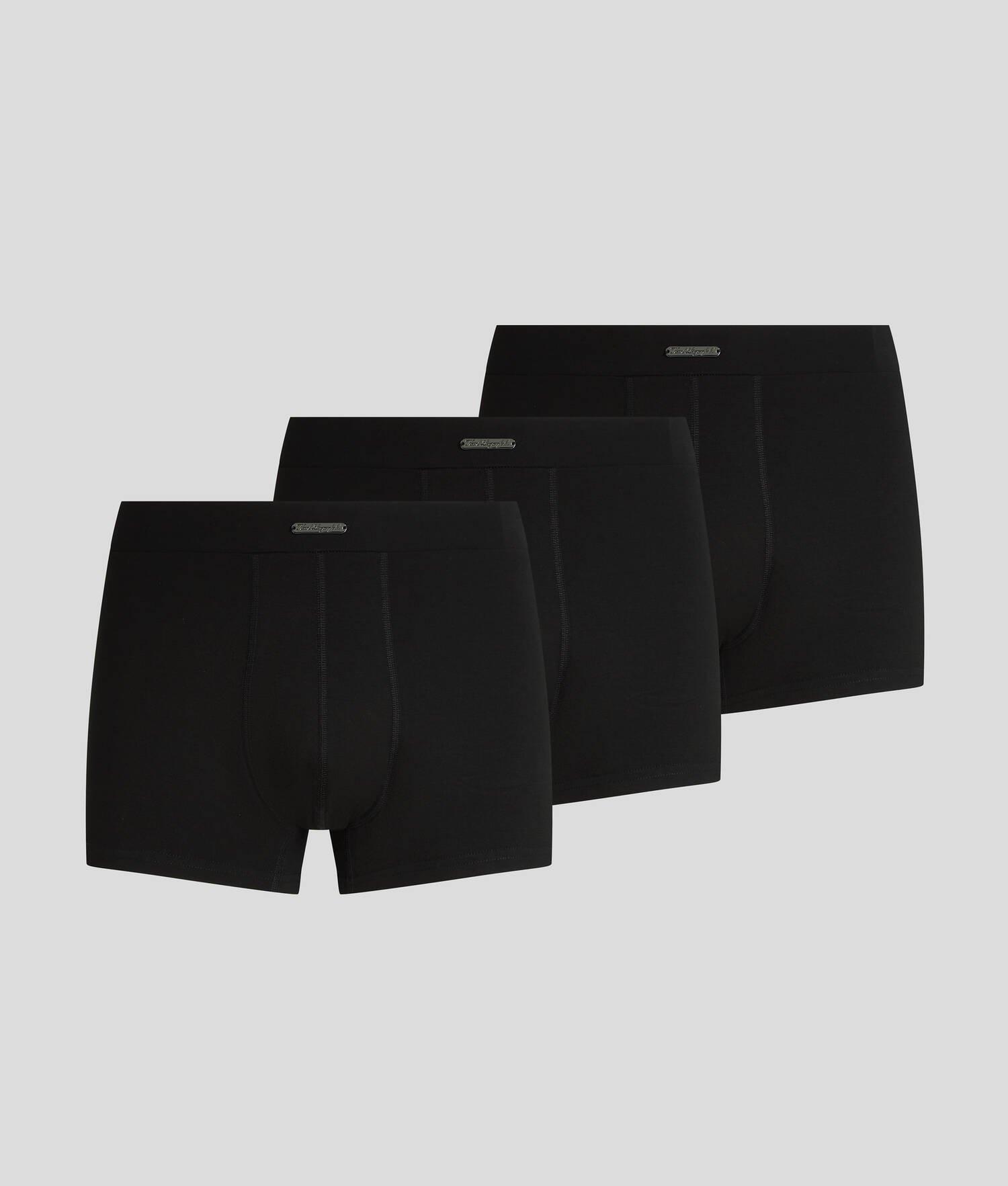 HOTEL KARL METAL TAB TRUNKS – 3-PACK by KARL LAGERFELD