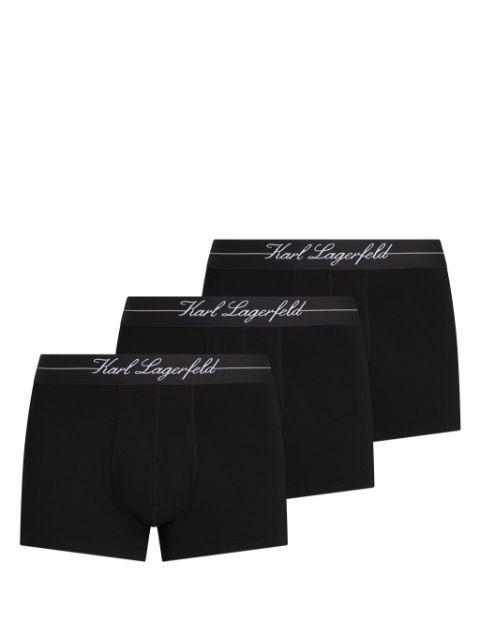 Hotel Karl boxers (set of three) by KARL LAGERFELD