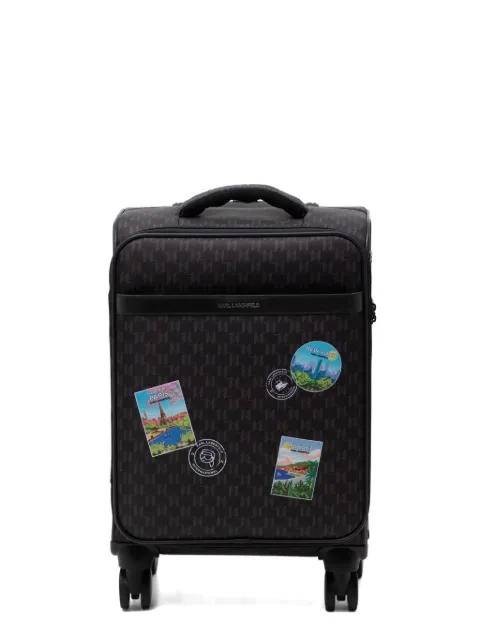 IKON monogram suitcase by KARL LAGERFELD