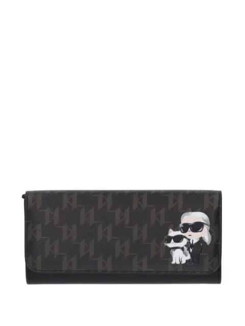 IKON monogram wallet by KARL LAGERFELD