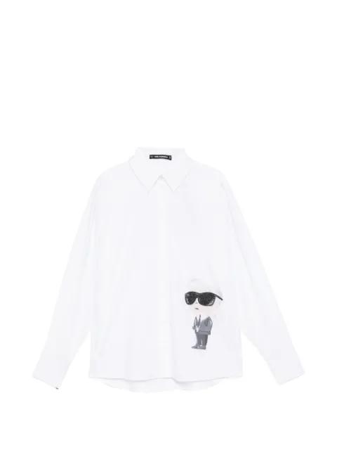 Ikon Aquarelle shirt by KARL LAGERFELD
