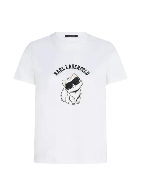 Ikon Choupette T-shirt by KARL LAGERFELD