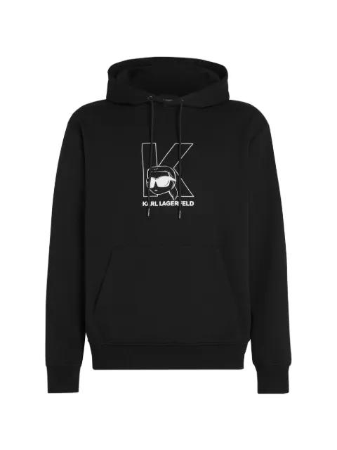 Ikon K-initial hoodie by KARL LAGERFELD