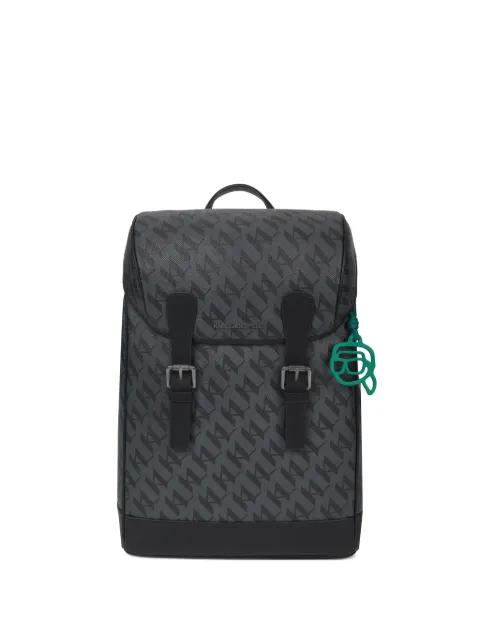 Ikon Monogram backpack by KARL LAGERFELD