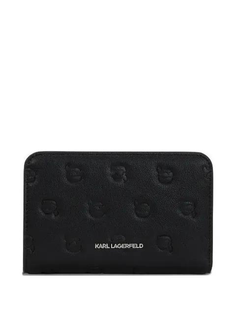 Ikon Monogram wallet by KARL LAGERFELD