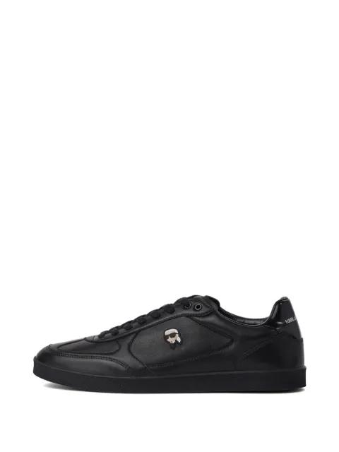 Ikon NFT patch leather sneakers by KARL LAGERFELD