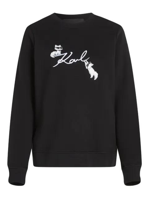 Ikon Signature Choupette sweatshirt by KARL LAGERFELD
