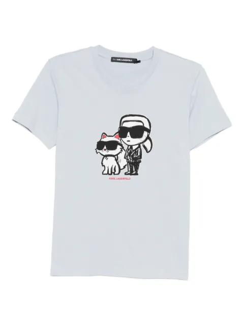 Ikon Sketch Duo T-shirt by KARL LAGERFELD