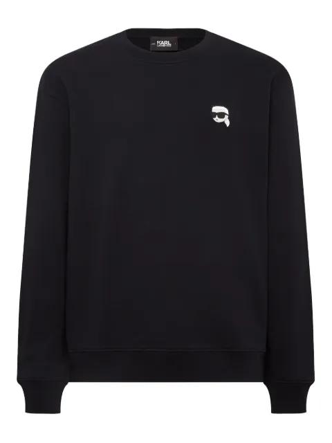 Ikon-appliqué sweatshirt by KARL LAGERFELD