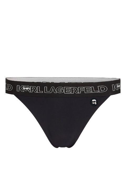 Ikon bikini bottoms by KARL LAGERFELD