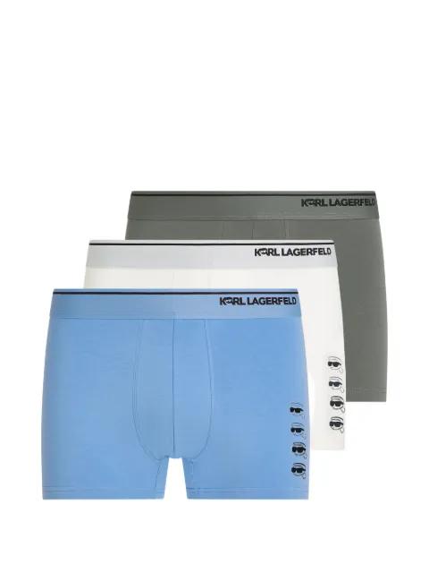 Ikon boxers (set of three) by KARL LAGERFELD