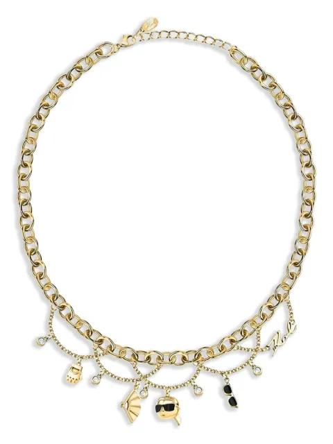 Ikon charms necklace by KARL LAGERFELD