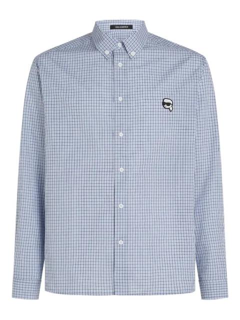 Ikon checked shirt by KARL LAGERFELD