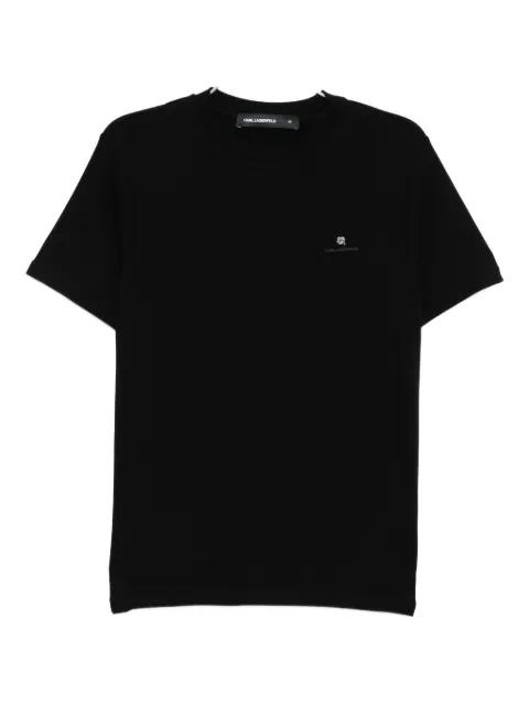 Ikon-embossed T-shirt by KARL LAGERFELD