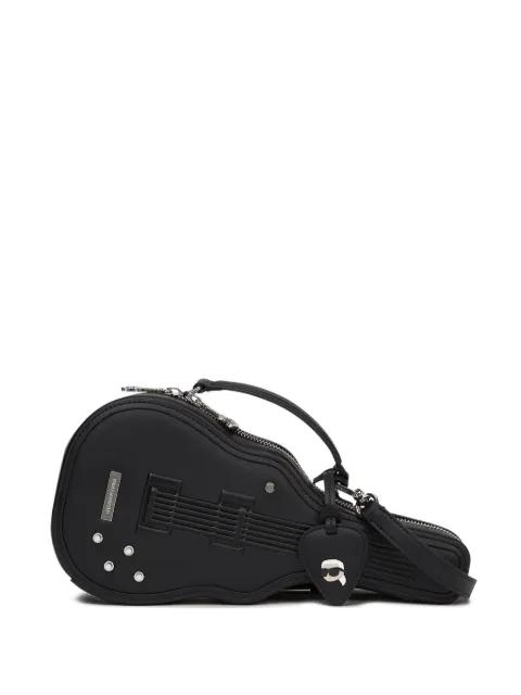 Ikon guitar crossbody bag by KARL LAGERFELD