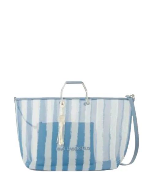 Ikon mesh tote bag by KARL LAGERFELD