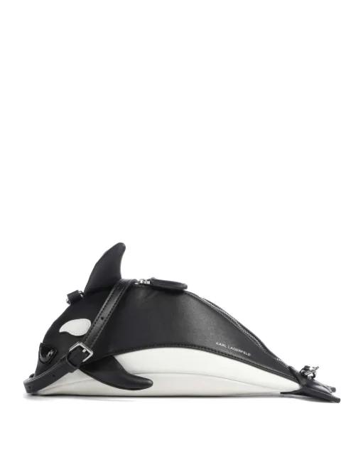 Ikon orka cross body bag by KARL LAGERFELD