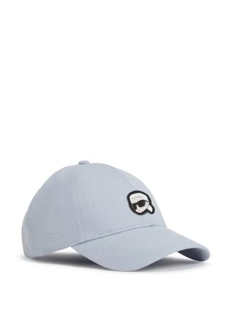 Ikon patch cap by KARL LAGERFELD