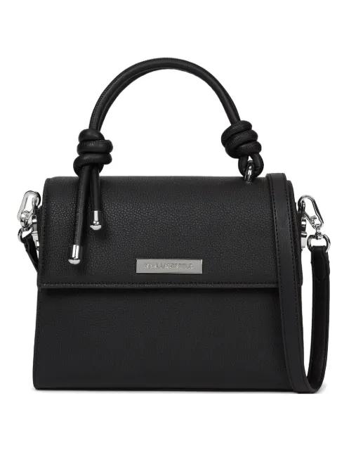 Ikon pebble knots crossbody bag by KARL LAGERFELD