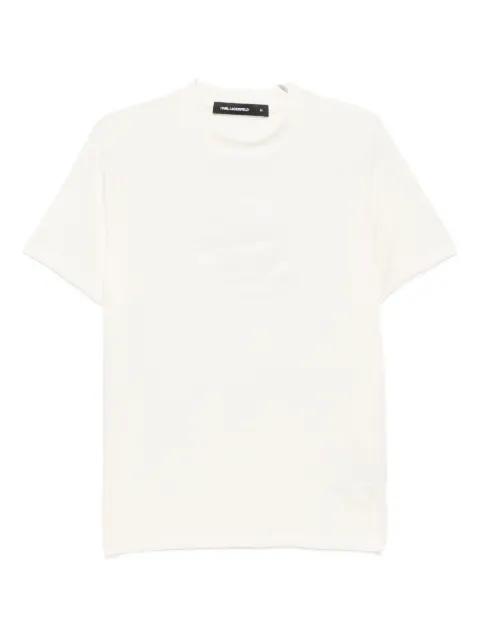 Ikon-print T-shirt by KARL LAGERFELD