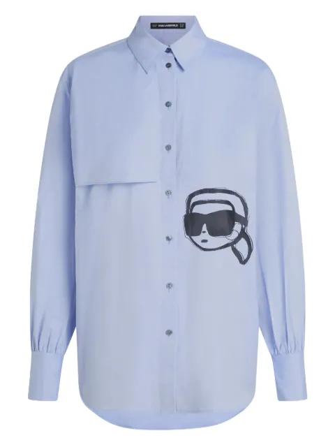 Ikon print shirt by KARL LAGERFELD