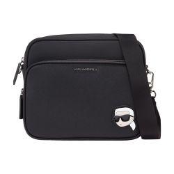 Ikon small messenger bag by KARL LAGERFELD