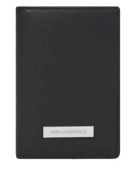 Ikon smooth cardholder by KARL LAGERFELD