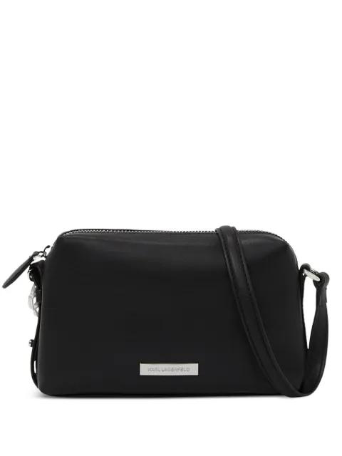 Ikon smooth cross body bag by KARL LAGERFELD