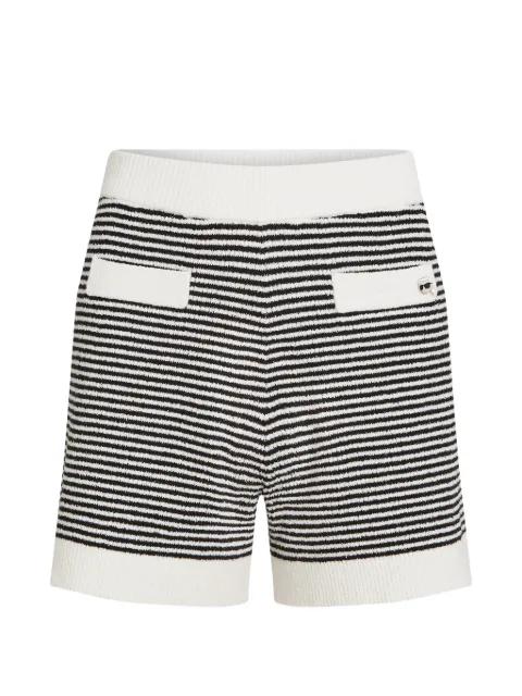 Ikon striped shorts by KARL LAGERFELD