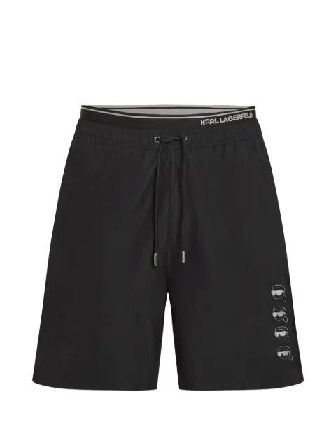 Ikon swim shorts by KARL LAGERFELD