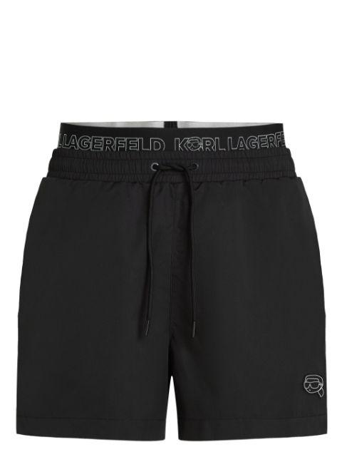 Ikon swim shorts by KARL LAGERFELD