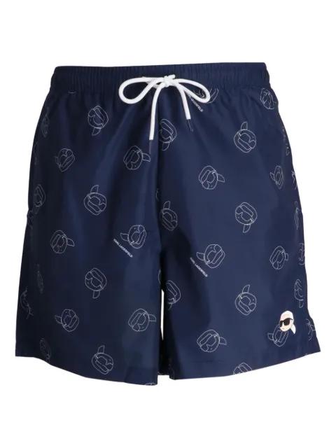 Ikon swim shorts by KARL LAGERFELD