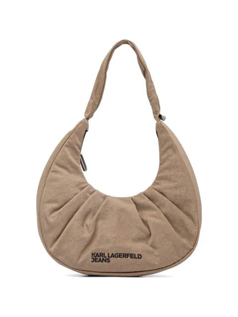 Gathered shoulder bag by KARL LAGERFELD JEANS