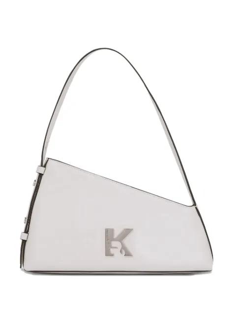 Geo leather shoulder bag by KARL LAGERFELD JEANS