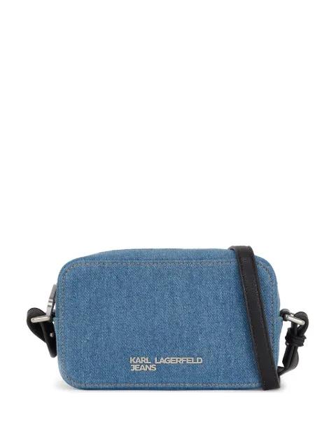 KLJ denim crossbody bag by KARL LAGERFELD JEANS
