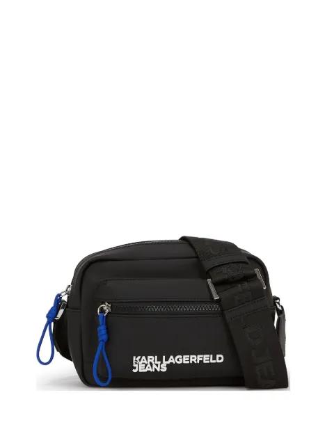 KLJ logo-lettering crossbody bag by KARL LAGERFELD JEANS