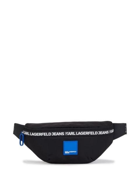Urban logo-appliqué belt bag by KARL LAGERFELD JEANS