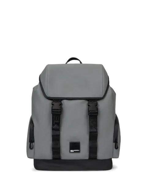 Venture buckle-strap backpack by KARL LAGERFELD JEANS