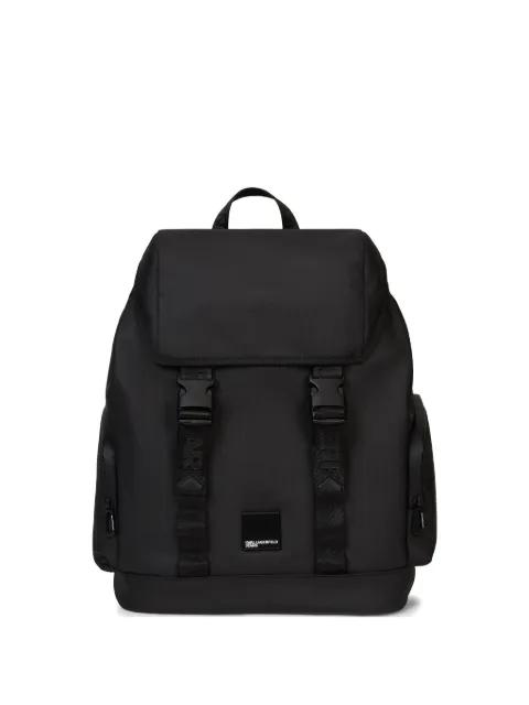 Venture buckled backpack by KARL LAGERFELD JEANS