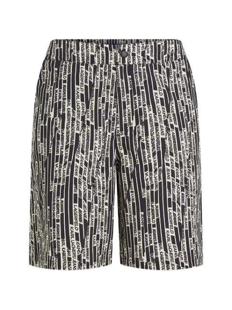 all-over print shorts by KARL LAGERFELD JEANS